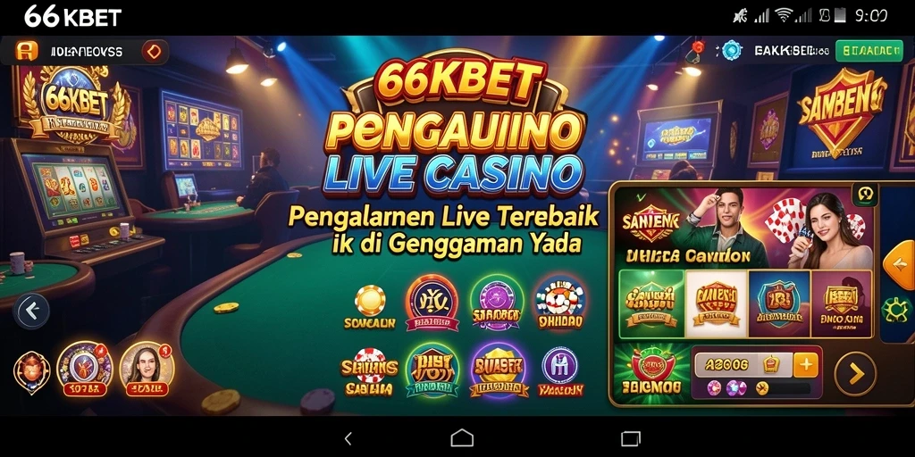Gameplay menarik di 66KBET Live Casino yang menghibur dan mendebarkan.