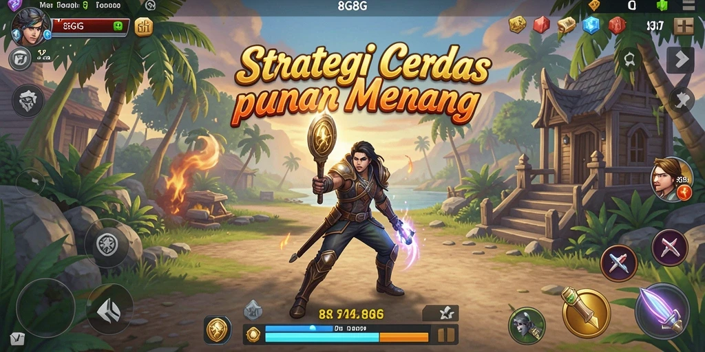 Screenshot <strong>8G8G</strong> menampilkan gameplay strategi yang mendebarkan.