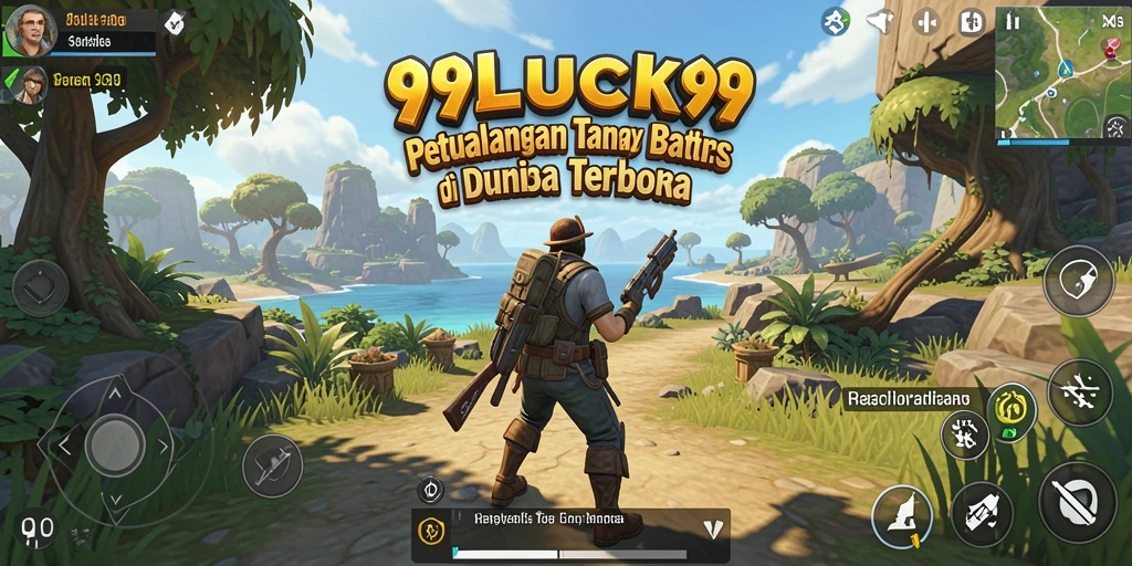 Gameplay 99LUCK99 menunjukkan kebebasan eksplorasi yang luas dalam dunia terbuka.