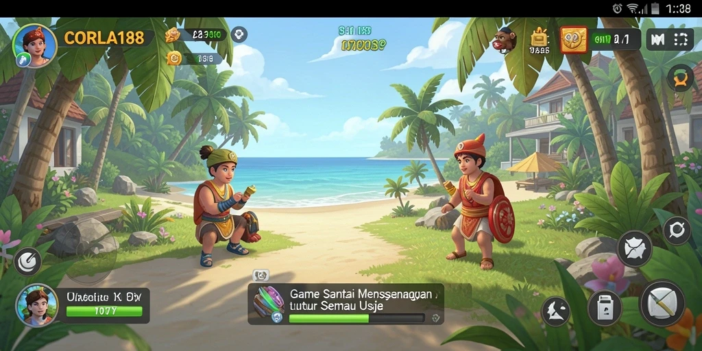 Tampilan menarik dari gameplay CORLA188 dengan tantangan yang seru.