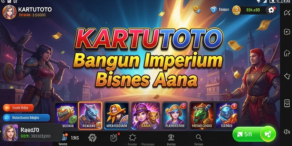 Tampilan gameplay KARTUTOTO yang menarik dan strategis.
