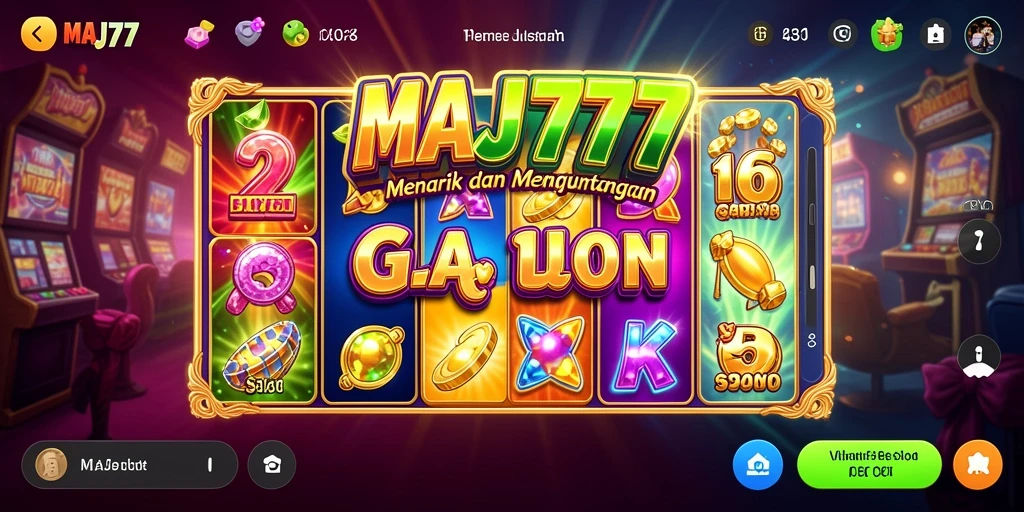 Tampilan menarik dan gameplay menegangkan di MAJ777