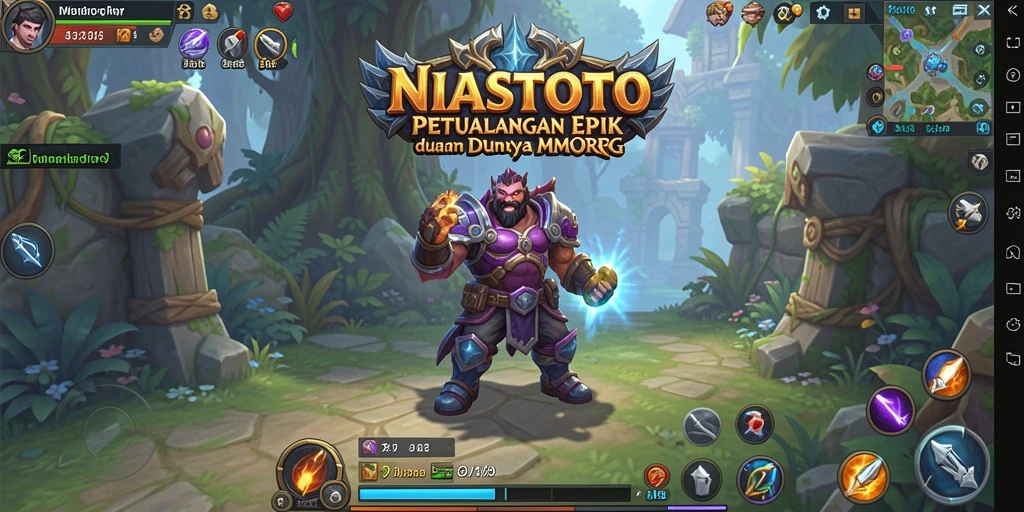 Tampilan gameplay NIASTOTO yang menakjubkan dan penuh aksi.