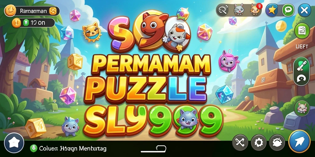 Screenshot gameplay SL999 menampilkan suasana permainan Puzzle yang seru dan menegangkan.