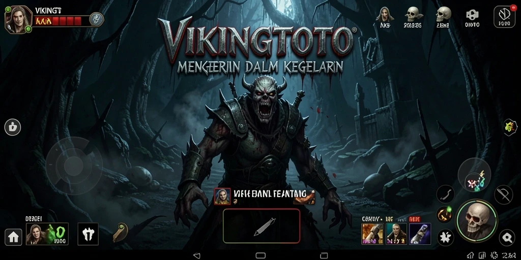 Tampak menegangkan dalam suasana mencekam VIKINGTOTO.
