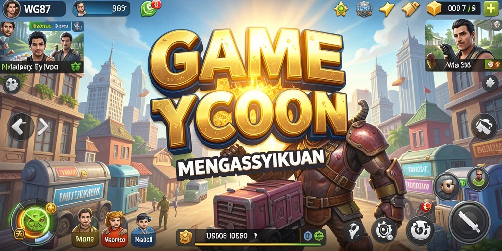 Screenshot utama <strong>WG87</strong> menampilkan gameplay Tycoon yang menarik.