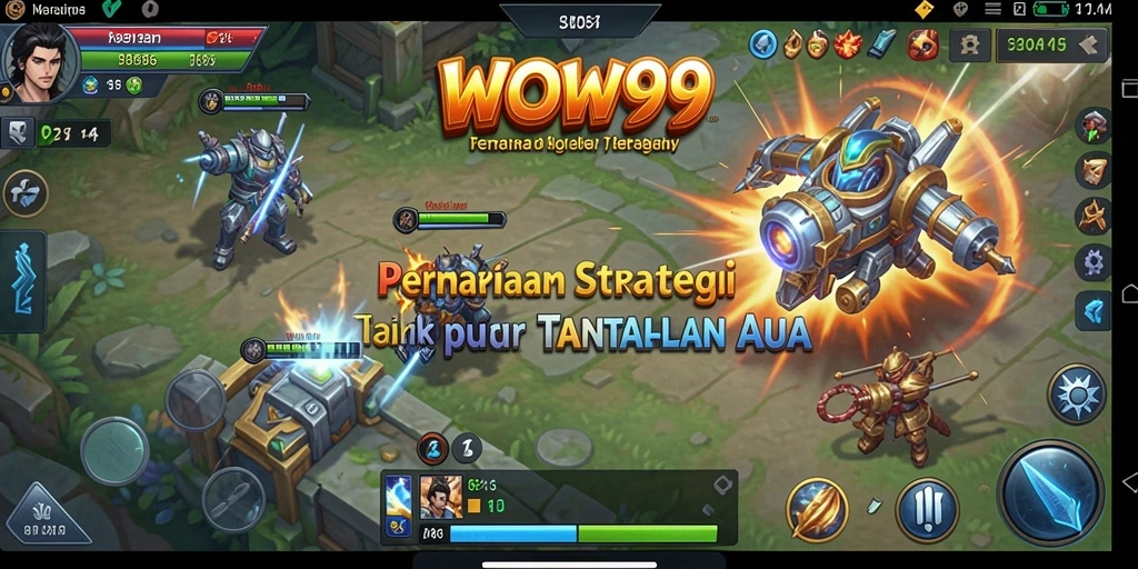 Tangkapan layar WOW99 menunjukkan strategi dalam aksi dengan grafik luar biasa.